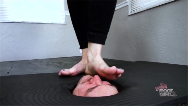 Bratty Foot Girls - Cleaning Andi's Sweaty Sneaker Feet